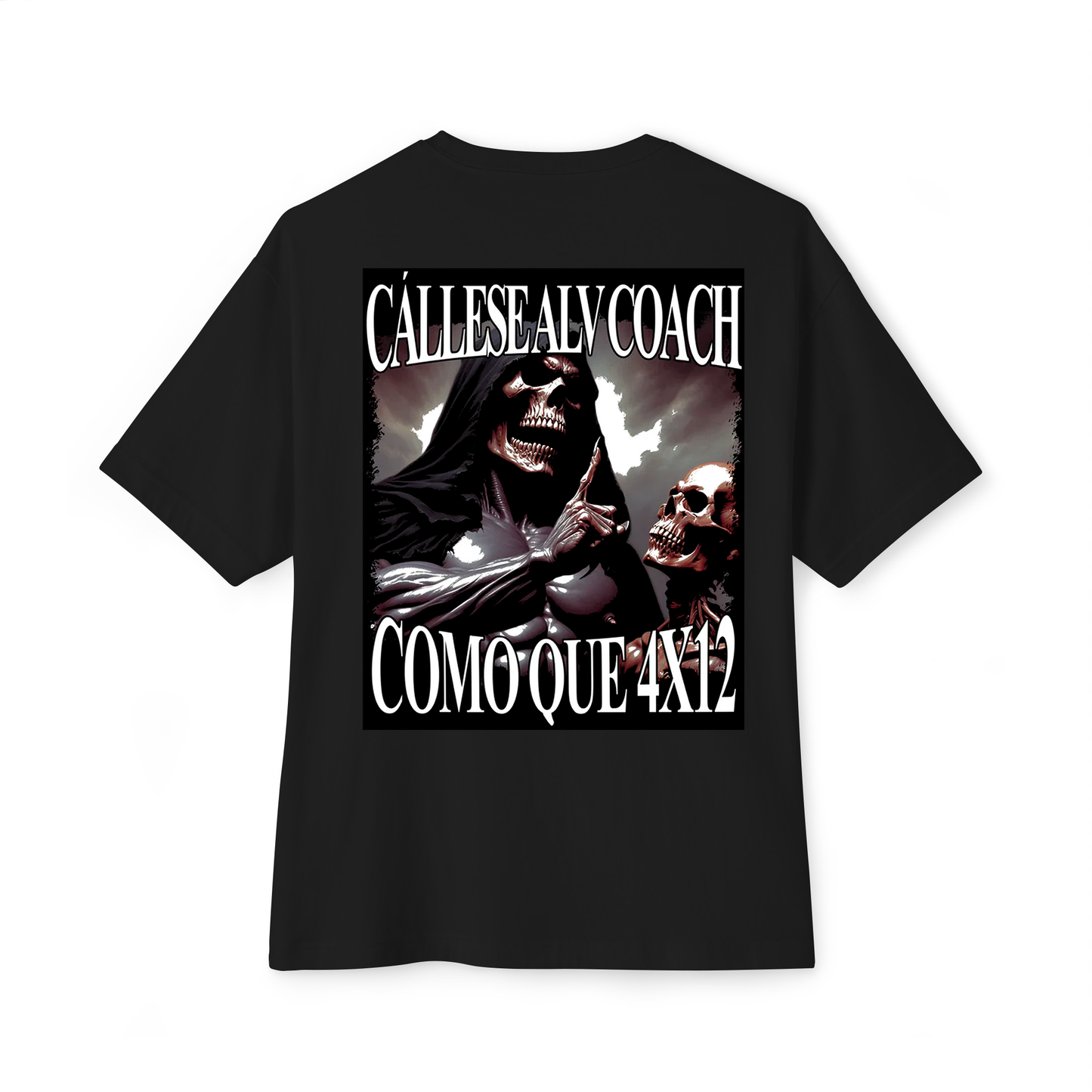 "CALLESE ALV COACH COMO QUE 4X12" Camiseta
