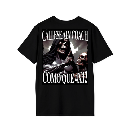 "SHUT UP ALV COACH LIKE THAT 4X12" T-Shirt