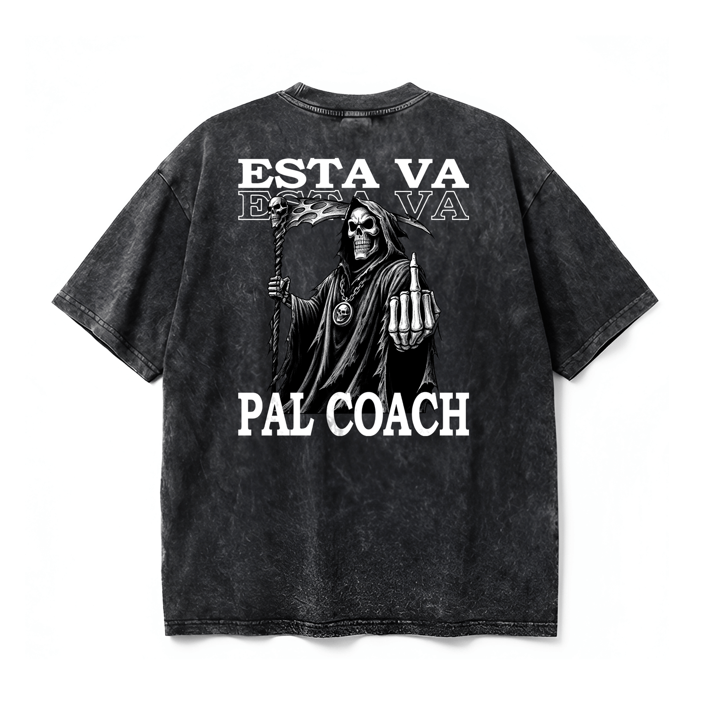 OVERSIZED ACID WASH | ESTA VA PAL COACH