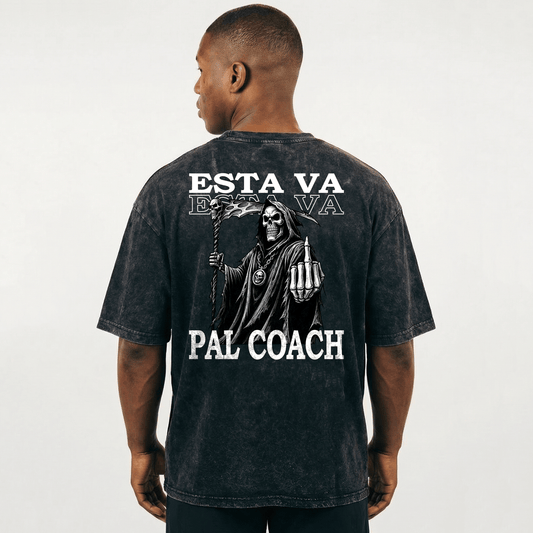 OVERSIZED ACID WASH | ESTA VA PAL COACH
