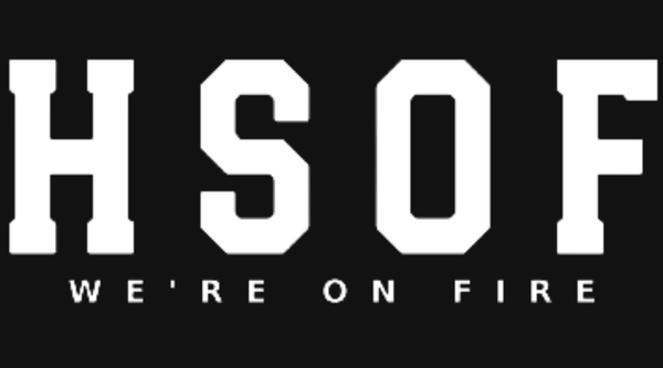 Logo rectangular de la pagina Holy Shirt On Fire (HSOF)