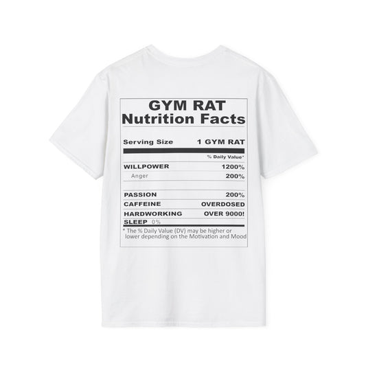 "NUTRITION FACTS" Camiseta