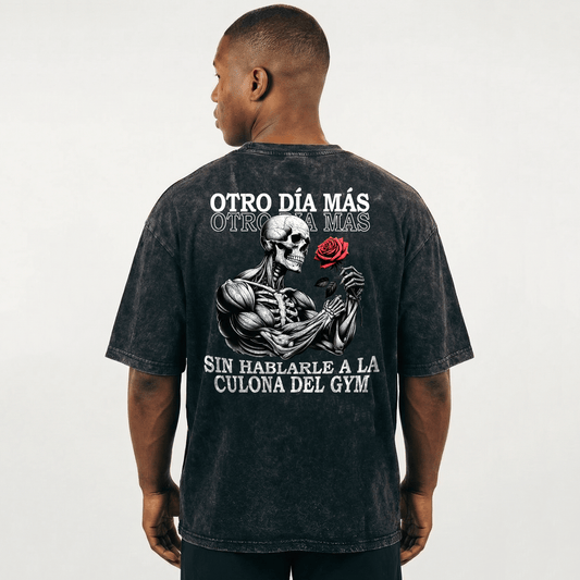 OVERSIZED ACID WASH | OTRO DÍA MÁS SIN HABLARLE A LA CULONA DEL GYM