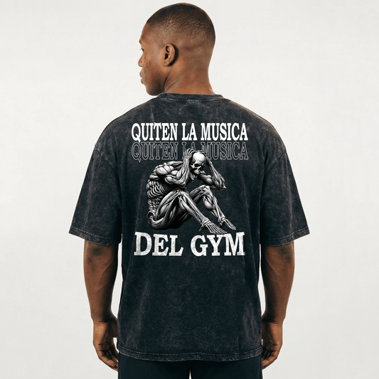 OVERSIZED ACID WASH | QUITEN LA MÚSICA DEL GYM