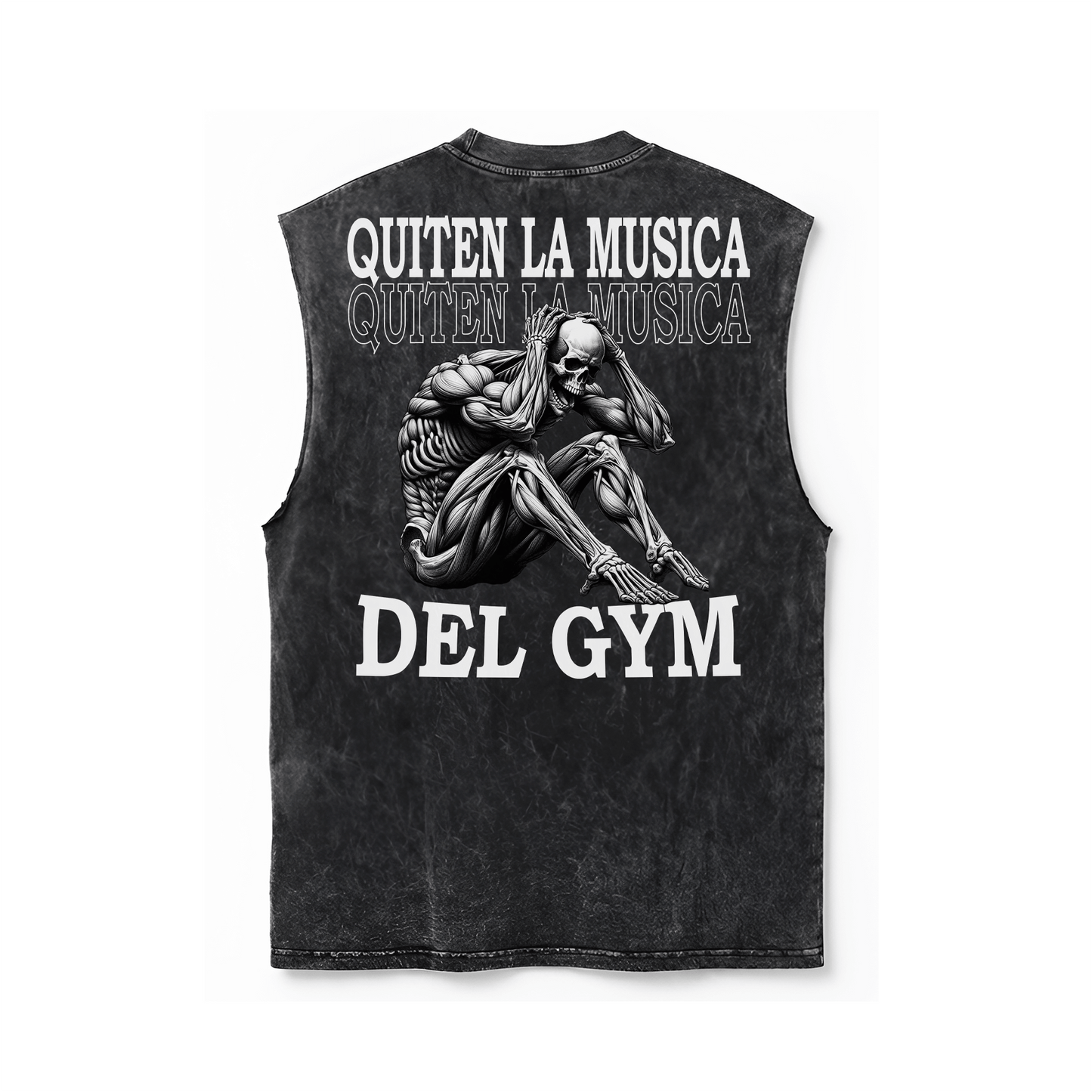 TANK-TOP ACID WASH | QUITEN LA MÚSICA DEL GYM