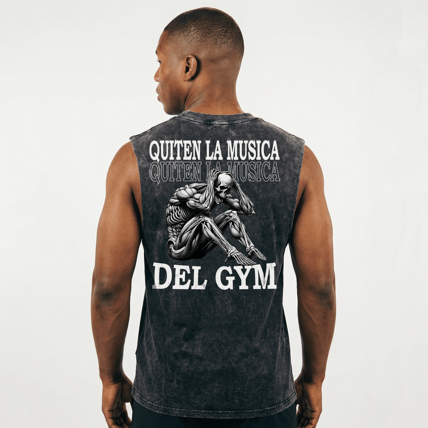 TANK-TOP ACID WASH | QUITEN LA MÚSICA DEL GYM