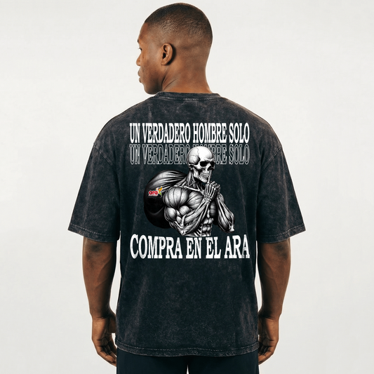 UN VERDADERO HOMBRE SOLO COMPRA EN EL ARA
